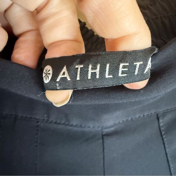 Athleta Chelsea Travel Commute‎ Cargo Black Pants Size 2 Active Street Wear - Picture 4 of 9